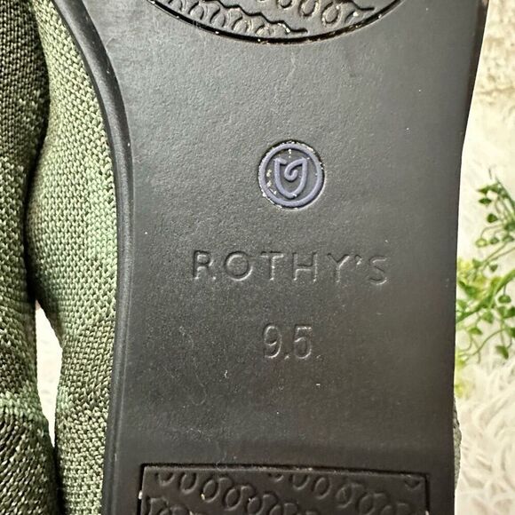 Rothy’s The Loafer in Camouflage Green Comfy Slip On Sustainable sz 9.5‎ - Picture 6 of 8